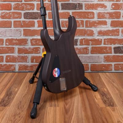 ESP Signature Series Jon Donais Flamed Maple Top See Through Black Satin 2008 w/OHSC image 6