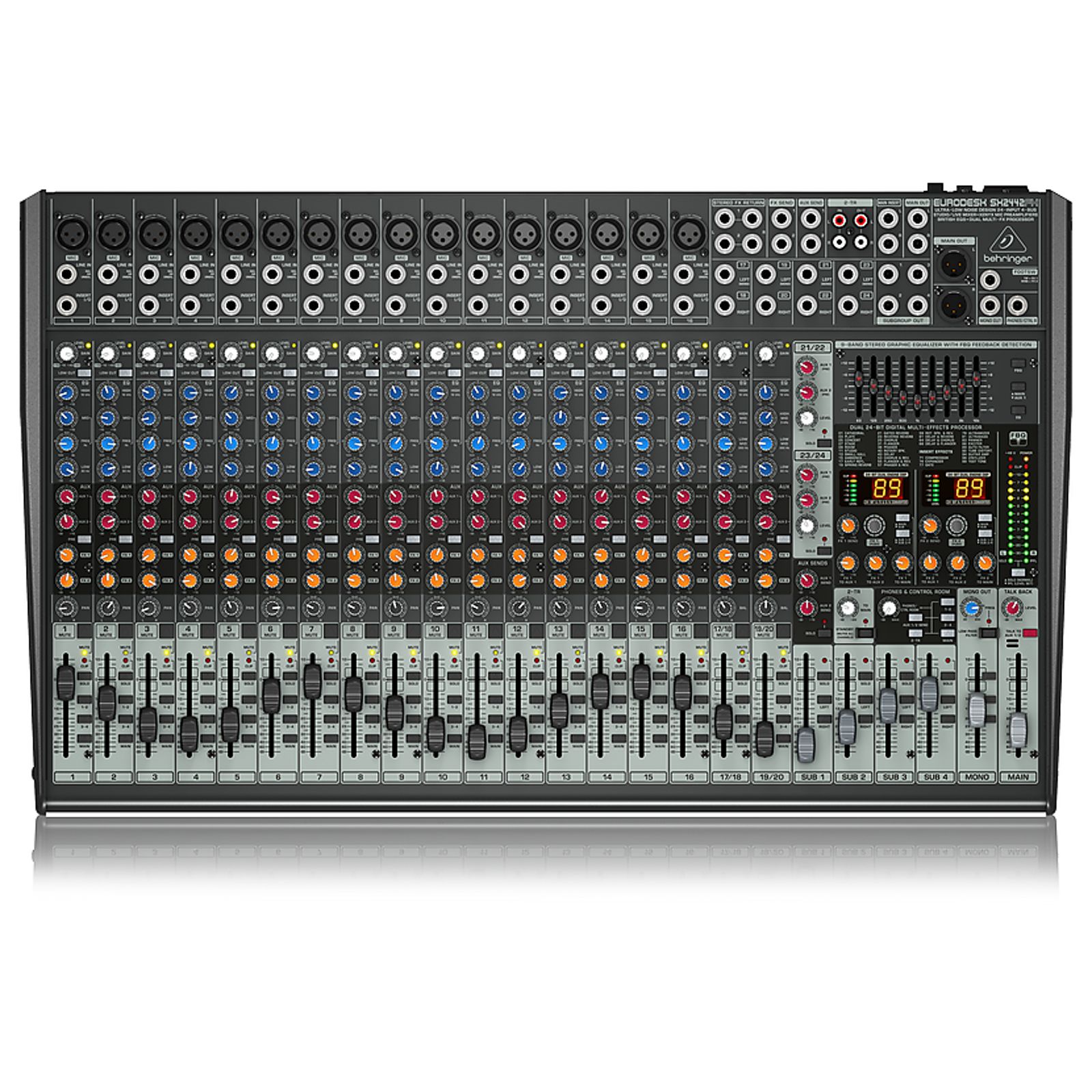 Behringer Eurodesk SX2442FX Mixer with Effects | Reverb