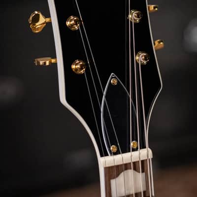Gretsch G5422GLH Electromatic Classic Hollow Body Double-Cut Left-Handed Electric Guitar - Snow Crest White image 5