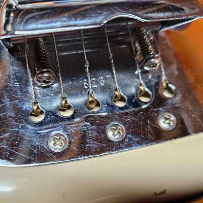 1962 Fender Fender Deluxe Lap Steel w/ OHSC + Legs + Nick Manoloff Slide • Desert Sand• Serial# 8263 image 11