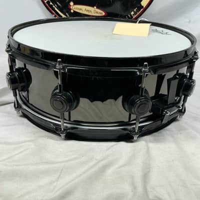 DW Drum Workshop 14x5.5 Nickel Over Brass Snare Drum image 3