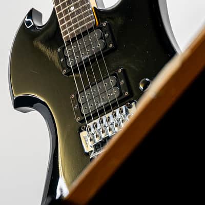 B.C. Rich Mockingbird Gloss Black w/ Double Locking Tremolo, DiMarzio Inspired Pickups, Pure Shred Tone image 10