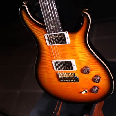 PRS DGT 10-Top Electric Guitar with Bird Inlays Tri Color Sunburst Korina Back, Flamed Maple Neck, Zirocote Fretboard 8394 image 6