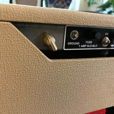 Headstrong Lil' King S 1x12 Combo - Blonde/Oxblood - Factory Mids Mod image 8