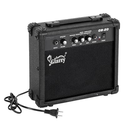 Glarry Electric Bass Guitar  w/20W Amplifier Black image 22