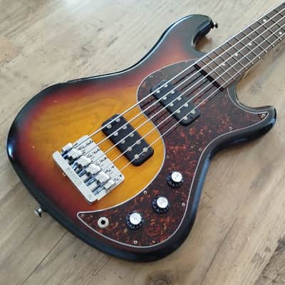 Gibson EB Bass 5-String 2013 - 2016 - Vintage Sunburst image 1