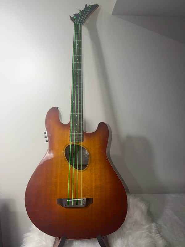 Kramer Kramer Ferrington KFB-2 acoustic bass 1987 - Tabacco Sunburst image 1