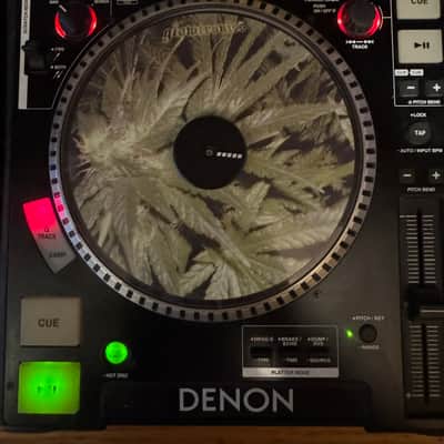 Denon DN-S5000 CD Decks (Pair) - Cases - Glowtronics Glow-In-The-Dark Slipmats - Fully Working image 7