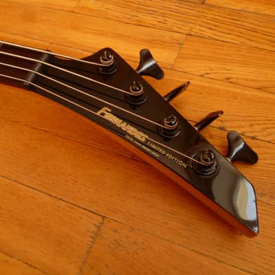 Fernandes Limited Edition PH Dinky Bass MIJ 1985 Black image 3