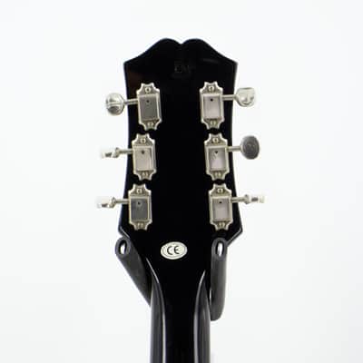 Used Epiphone FlameKat Ebony Flame Graphic Electric Guitar - Good Condition image 4