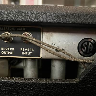 Fender Twin Reverb "Drip Edge" 1968 Silverface image 2
