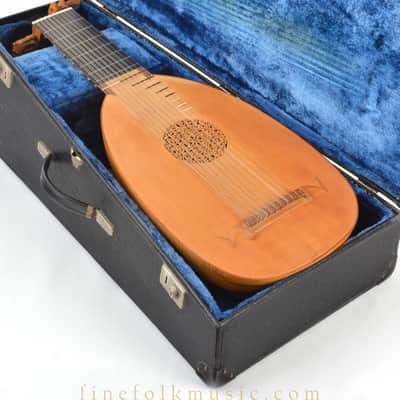 10-course Raymond Passauro Zuccaro Renaissance Lute 1968 image 17