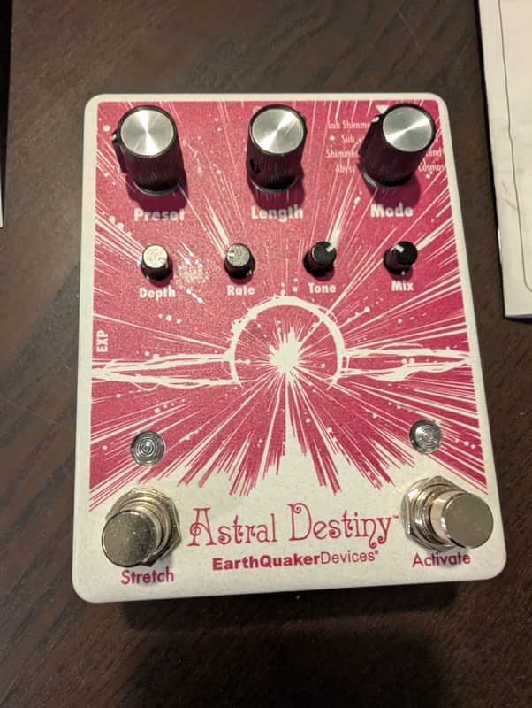 EarthQuaker Devices Astral Destiny Octal Octave Reverberation Odyssey