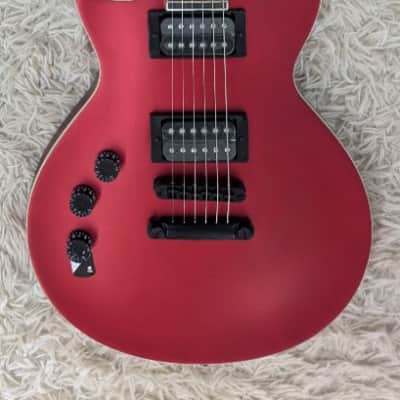 LTD by ESP EC-256 Left Handed Electric Guitar - Candy Apple Red Satin - B-Stock image 1