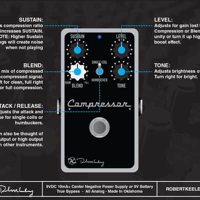 Keeley Compressor Plus Compressor / Sustainer / Expander - Free Shipping to the USA image 4