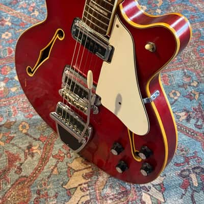 1967 Fender Coronado II with Tremolo, Rosewood Fretboard - Candy Apple Red image 5