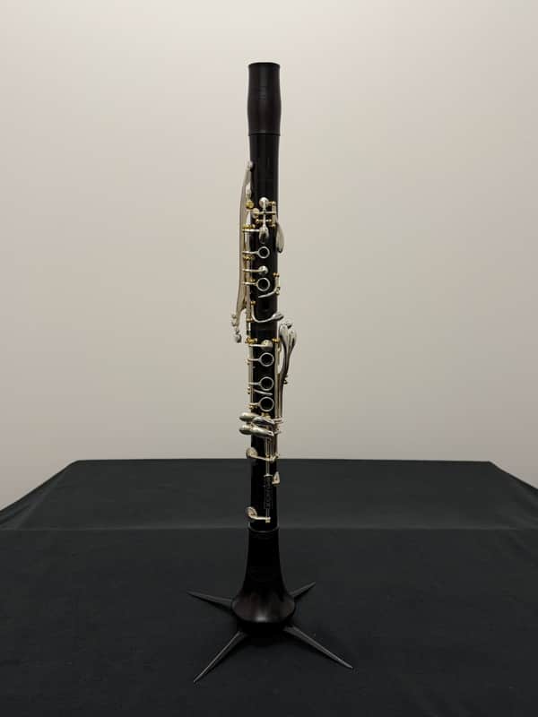 Backun Q2 Series DEMO BCLBQG Limited Pro Clarinet Grenadilla Gold Posts image 1
