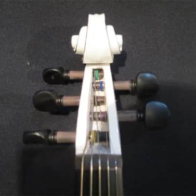 SONG Electric violin 2025 - White 5 strings Electric Violin,E-violin,4/4 Full size, Good sound, Free case bow image 7