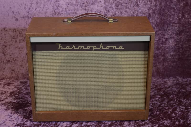 1959 Harmophone Super 130 Custom HiFidelity =CLEAN!!!= (Magnatone 213 Troubadour / 214 Tonemaster)