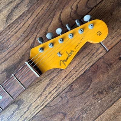 1984 Fender ST-62 Stratocaster ‘E’ Serial 1962 Reissue Candy Apple Red MIJ Fujigen Factory image 8