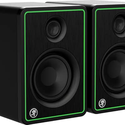 MACKIE CR4-XBT (Pair) 4" Creative Reference Multimedia Monitors with Bluetooth® 4" polypropylene-coated woofer, .75" ferrofluid-cooled silk-dome tweeter, 50 watts of clean, articulate stereo sound image 1