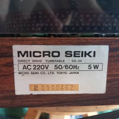 Micro Seiki DD 24 direct drive turntable image 3