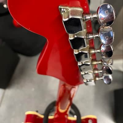 1960's Univox Three Pickup Hollow Body - MIJ - Includes Chipboard Case! image 7