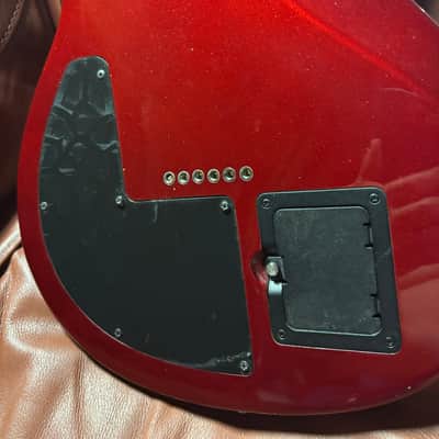 Line 6 Variax 500 Candy Apple Red Modeling Electric Guitar with extras! image 6