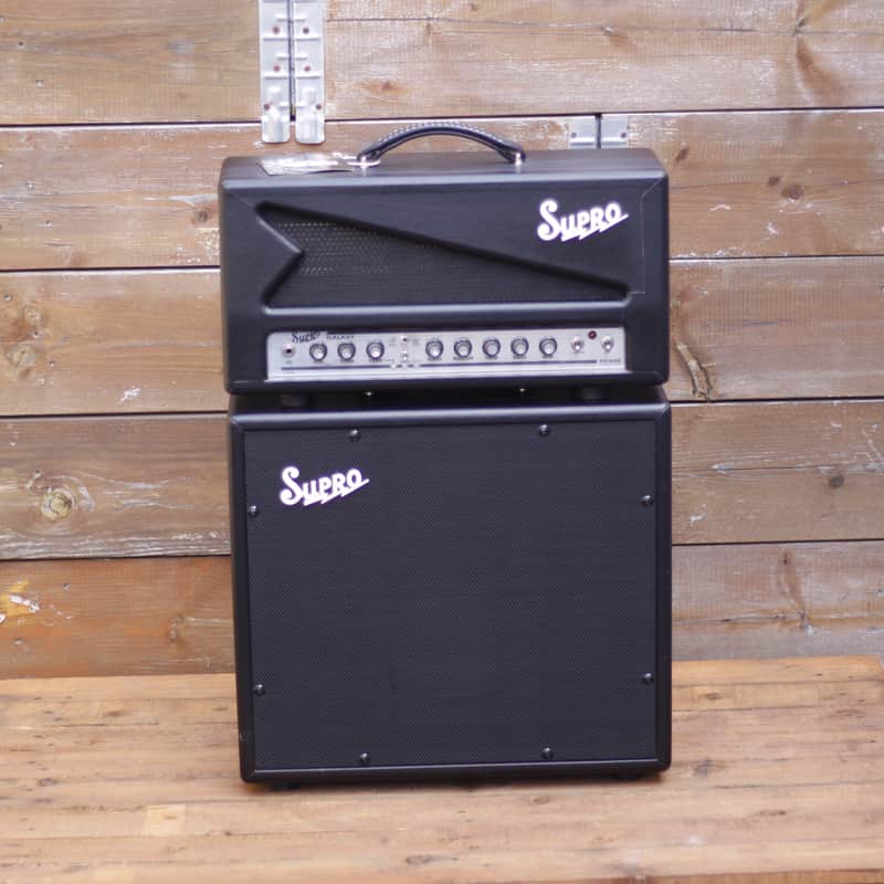 Supro Galaxy 1697R + Galaxy 1797 Euro 220V - Black image 1
