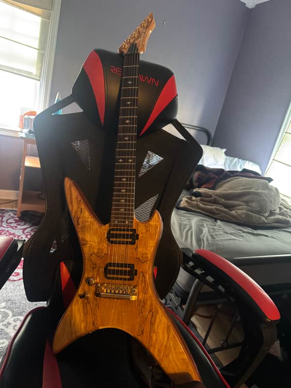 Left handed Bc rich Stealth 2022 - 50th anniversary stealth image 1