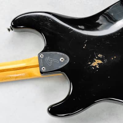 Fender Stratocaster Hardtail 1973 - Black image 20