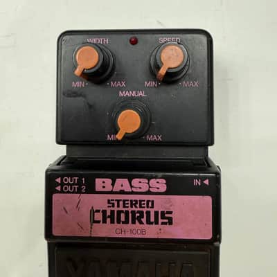 Yamaha CH-100B Bass Stereo Analog Chorus Vintage Guitar Effect Pedal MIJ Japan image 2