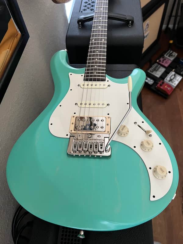Knaggs Severn HSS 2023 - Seafoam Drift Ash Body Flame Maple Neck image 1