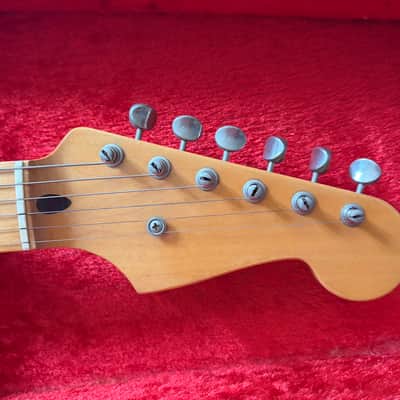 1980 Tokai Springy Sound ST80 Sunburst ST'54 OHSC Japan Vintage image 6