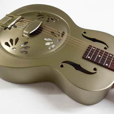 Gretsch G9201 Honey Dipper Round-Neck Resonator Guitar - Shed Roof image 4
