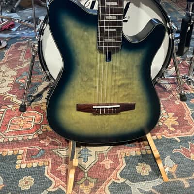 Ibanez FRH20QMNCTL Acoustic/Electric Guitar - Cosmic Blue Sunburst Low Gloss image 5