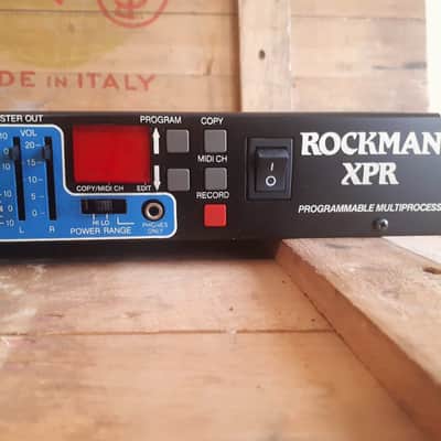 Rockman XPR Midi programmable preamp 100 presets 1989-1991 image 5