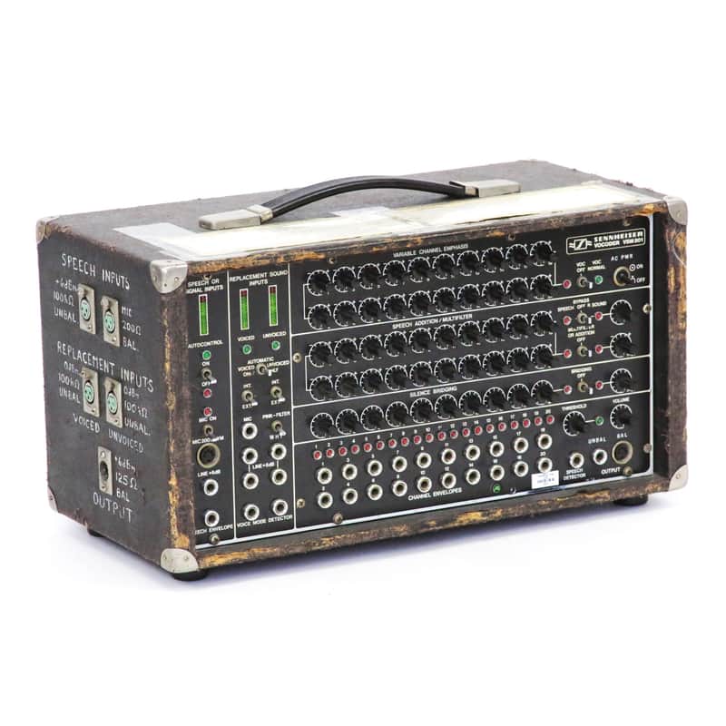 1977 Sennheiser VSM201 Vocoder 20-Band Analog Voice Synthesizer