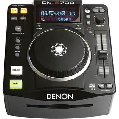 Denon DJ DN-S700 Compact Tabletop CD/MP3 Disc Player with Vinyl-Style Jog (MINT) image 2