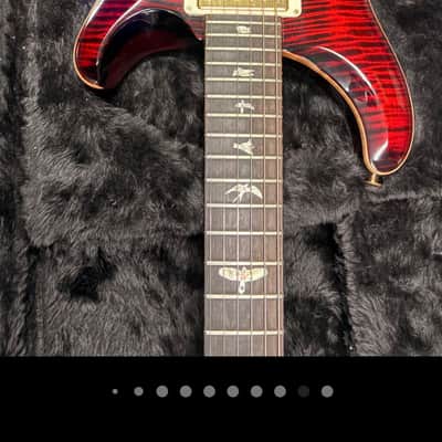 PRS Custom 24 10-Top 2023 Fire Smoke-burst image 6
