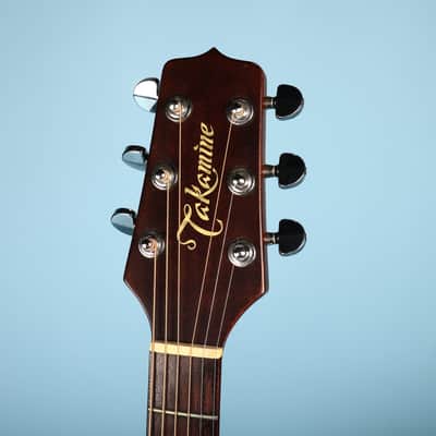 1980's Takamine & Co F-340S Solid Back Acoustic Guitar Japan MIJ image 3