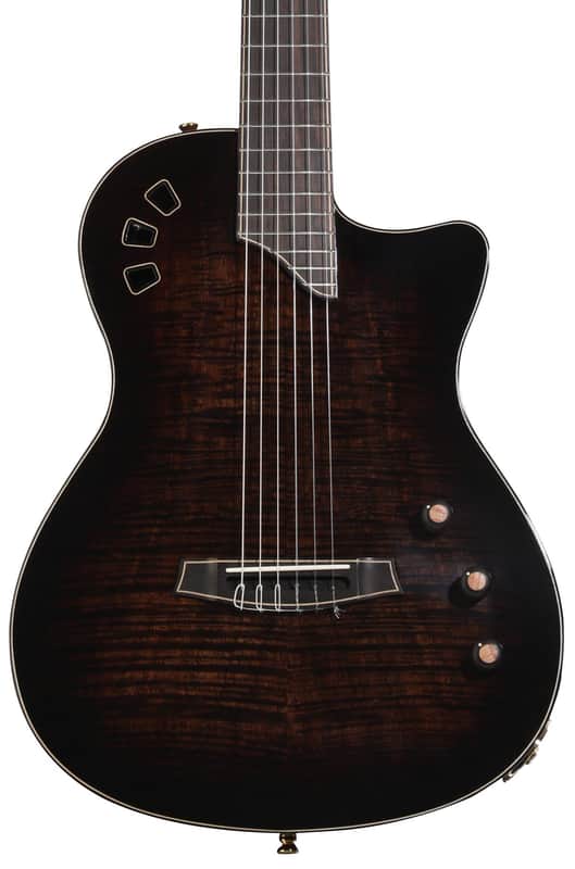Cordoba Stage Artist Nylon-string Acoustic-electric Guitar - Habano Burst image 1