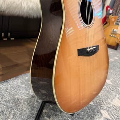 Alvarez Laureate LD70e Daybreak Gloss Dreadnought Acoustic-Electric (w/ Hardshell Case) image 4