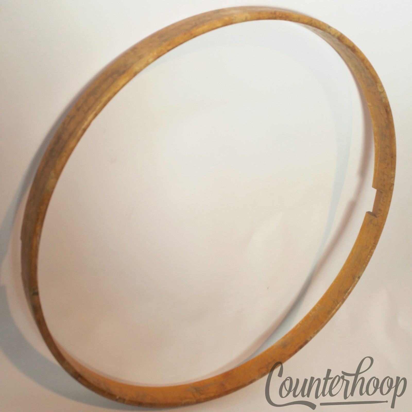Ludwig 14"1Ply Solid Natural Maple Wood Hoop/Rim Snare Drum Resonant Vintage10s — main photograph