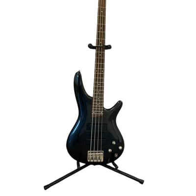 Ibanez SDGR Soundgear SR300 2008 Black Active EQ 4 string Electric Bass Guitar 24 Fret image 3
