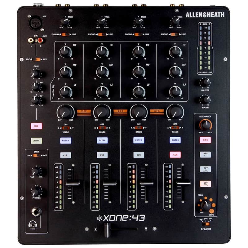 Allen and Heath Xone:43 Professional DJ Mixer image 1