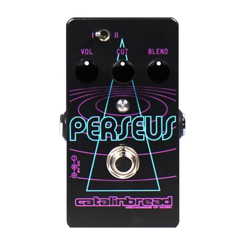 Catalinbread Perseus Sub-Octave Fuzz Guitar Effects Pedal Open Box Mint image 1