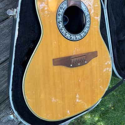 Ovation Celebrity CC65 12 string acoustic guitar with hardshell case image 2