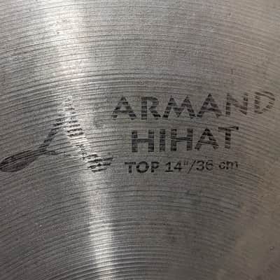 Zildjian 14" A Series Armand Hi-Hat Cymbals (Pair) 2007 - 2013 - Traditional image 10