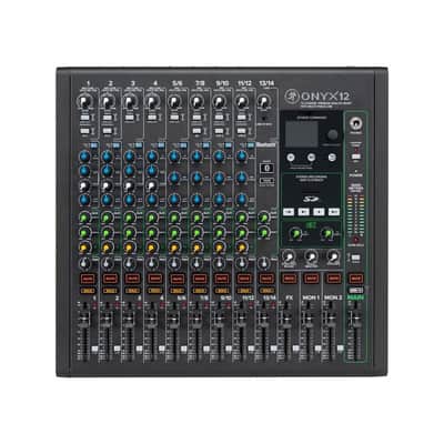 Mackie Onyx12 12-channel Analog Mixer with Multi-Track USB image 1